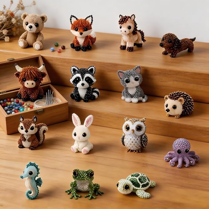 Paws, Claws, and Beaded Jaws: How to Build a 3D Zoo Without Leaving Your Desk